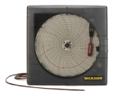 KT621:6''圓盤式溫度圖表記錄器:熱電偶