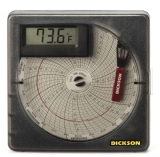 SL4350C7:4''圓盤式溫度圖表記錄器,數位顯示,-30~50C,7天/24小時
